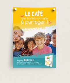 Dieu dans nos vies / Affiche rentrée KT A4 - Médiaclap édition